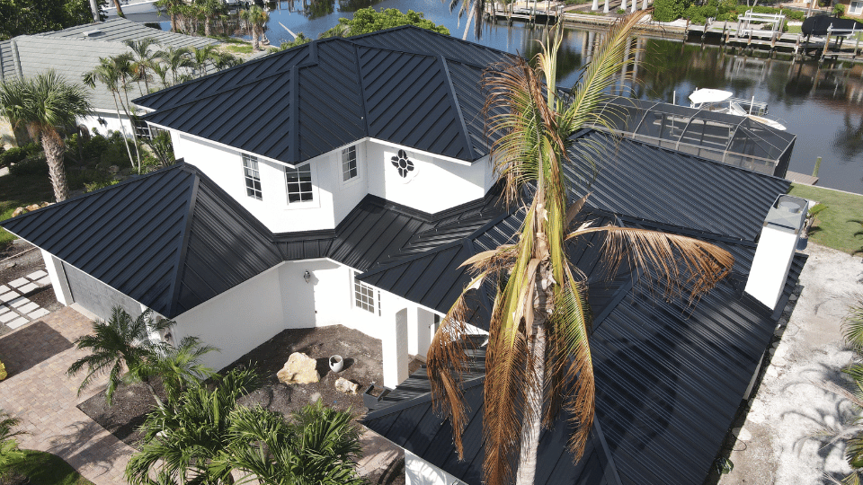 Metal Roof Install 1